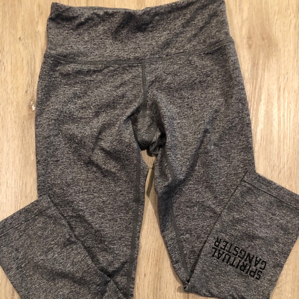 Spiritual Gangster grey workout pants